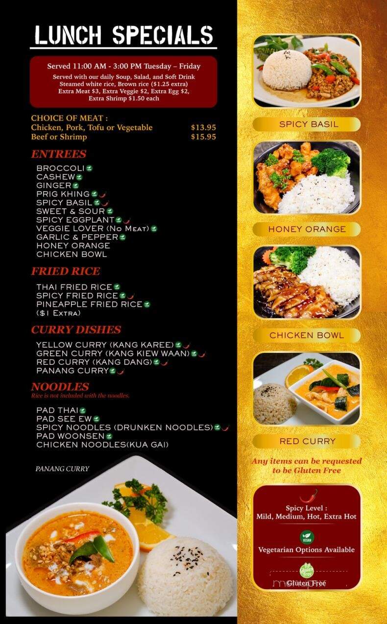 Estes Thai Restaurant - Estes Park, CO menu_pic