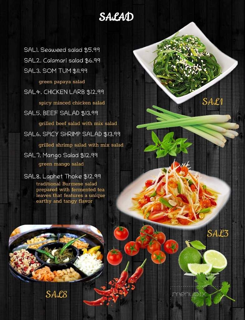 KHA Sushi Land - Mequon, WI menu_pic
