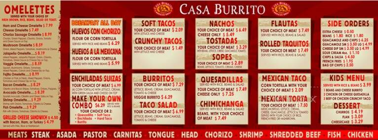Burrito Express Mexican Grill - Hardeeville, SC menu_pic