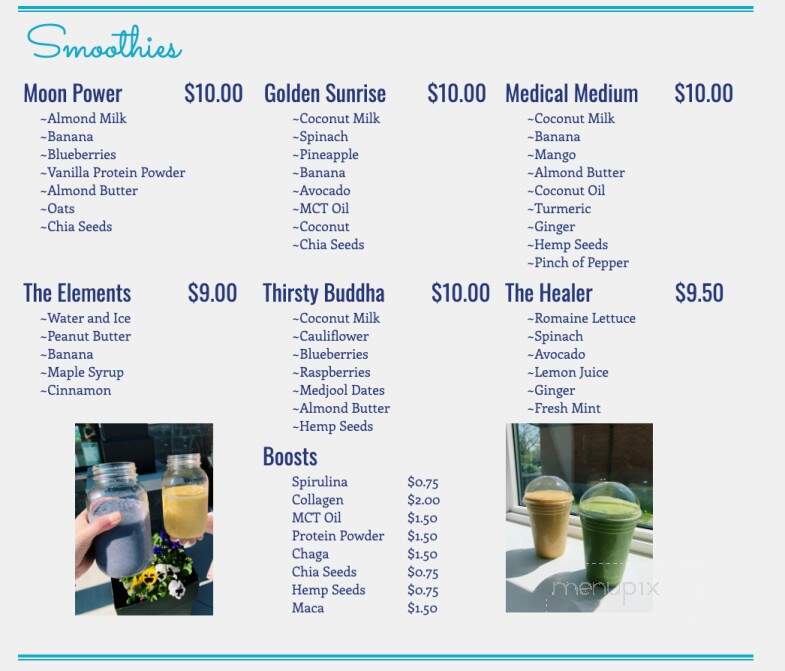Highway Girl - Grand Bend, ON menu_pic