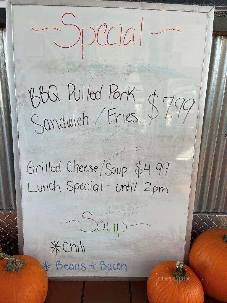 The Point Drive In - North Judson, IN menu_pic