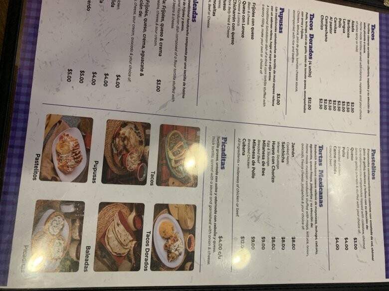 La Cocina De Betty - Pittsburgh, PA menu_pic