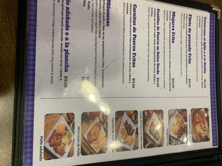 La Cocina De Betty - Pittsburgh, PA menu_pic
