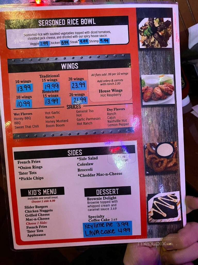 Iron House Bar & Grill - Cortland, OH menu_pic