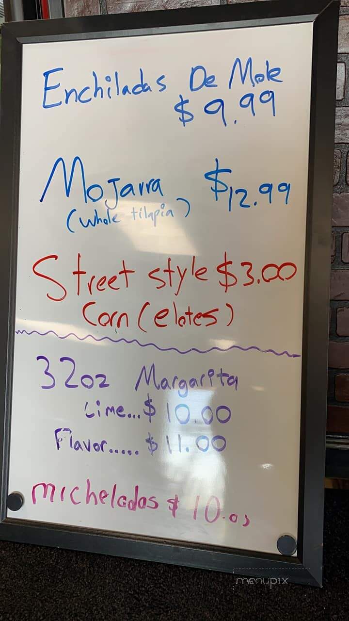 Emilio's Taqueria - Louisville, KY menu_pic