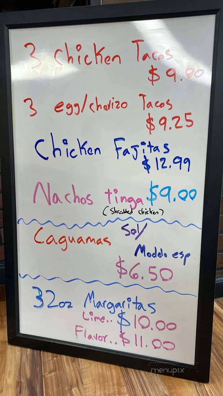 Emilio's Taqueria - Louisville, KY menu_pic