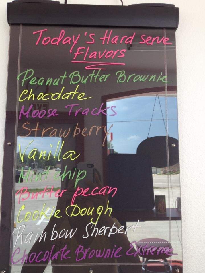 Elena's Ice Cream Shop - Bloomfield, IA menu_pic
