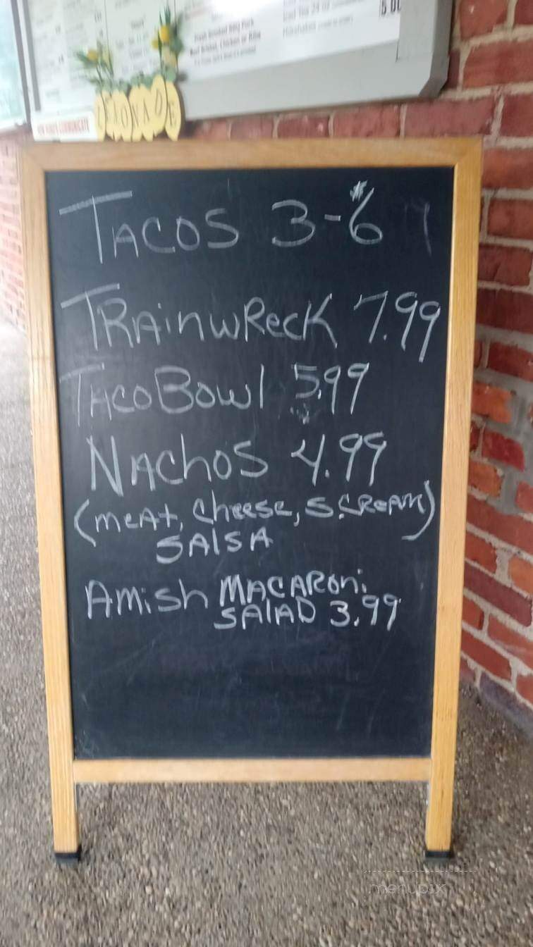 Hobo Jacks - Masontown, PA menu_pic