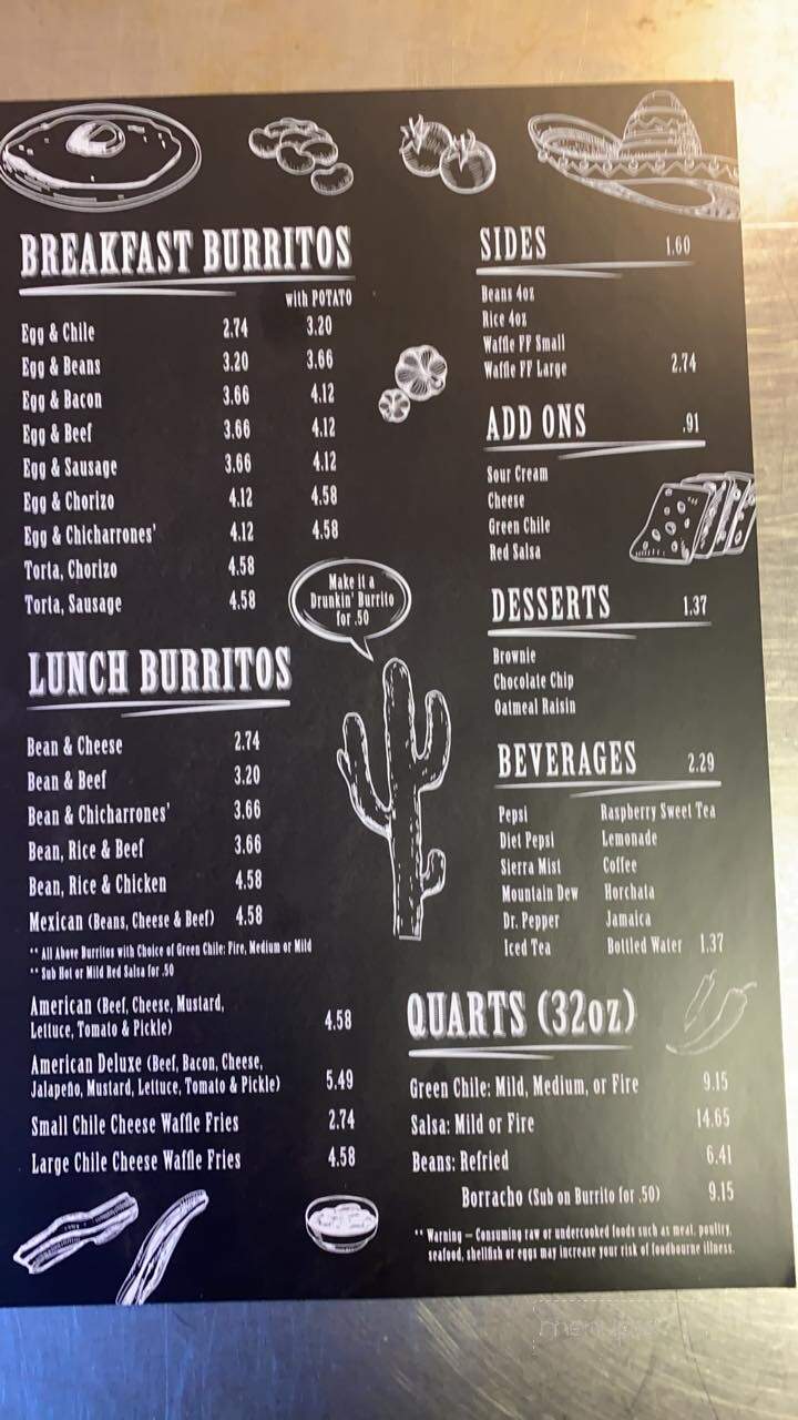 Mickey's Express - Commerce City, CO menu_pic