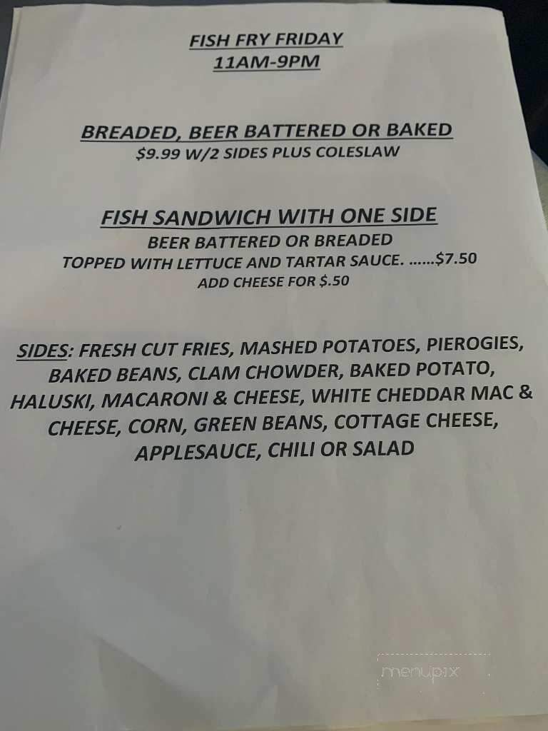 DiSilvio's Family Grill formerly Al's Pub - Hubbard, OH menu_pic