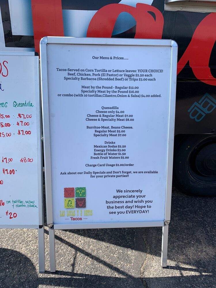 LB Tacos - Englewood, CO menu_pic