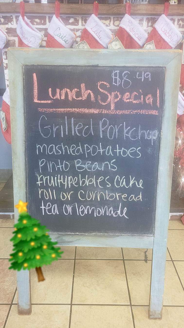 Lulu's Country Kitchen - Wedowee, AL menu_pic