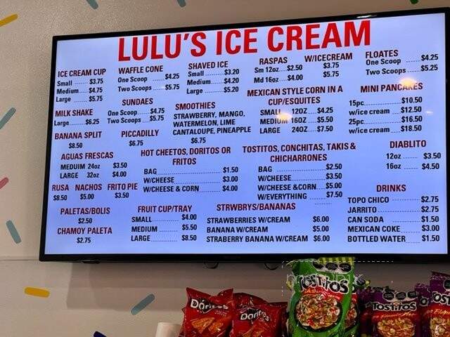 Lulu's Ice Cream - Schertz, TX