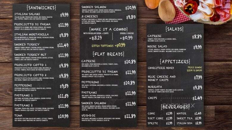 Cosa Nostra Italian Street Food - Clermont, FL menu_pic