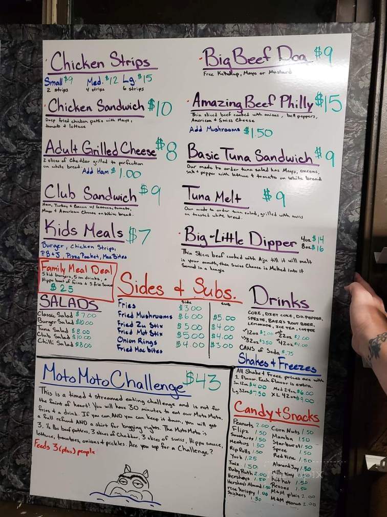 T-P Drive In - Chiloquin, OR menu_pic