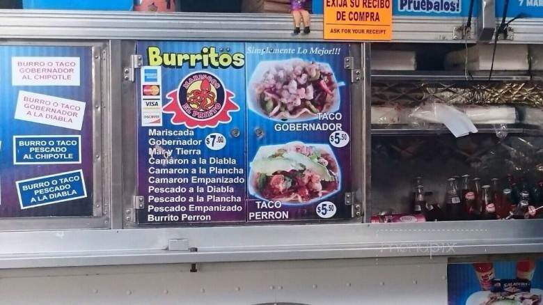 Mariscos El Prieto - Chula Vista, CA menu_pic