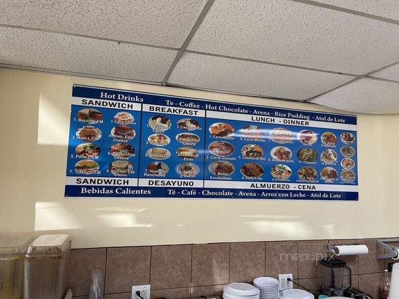 Deli Salvadoreno - Westbury, NY menu_pic
