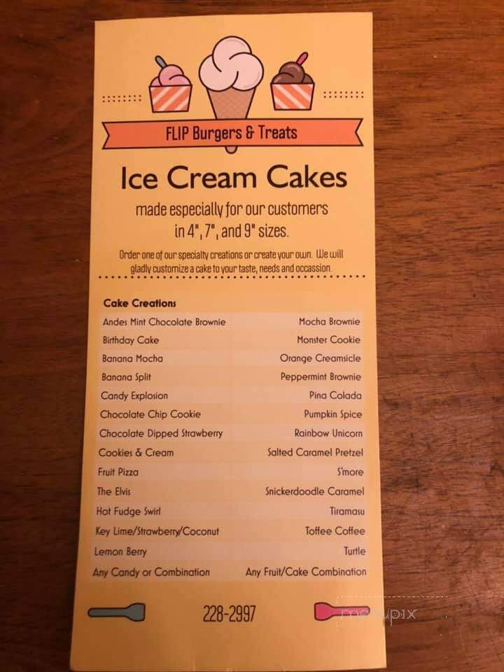 Flips Burgers And Treats - Glasgow, MT menu_pic