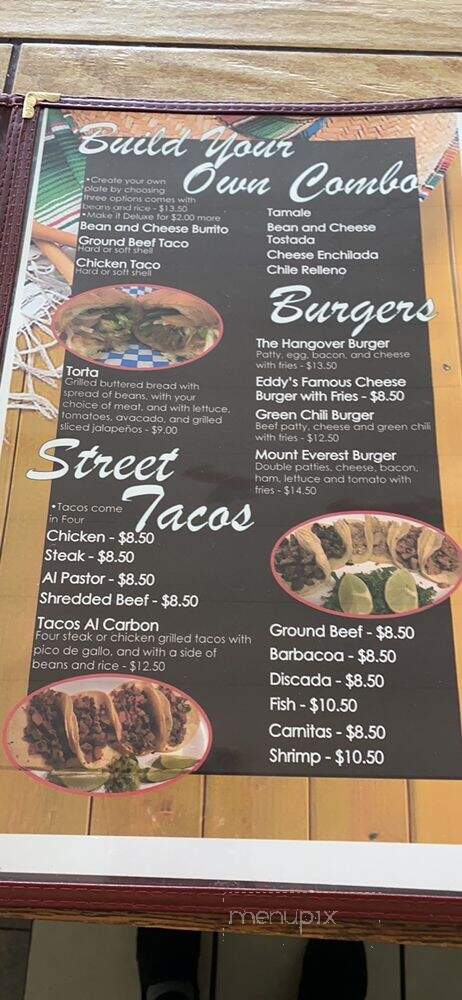 La Posadita Mexican Grill - Limon, CO menu_pic