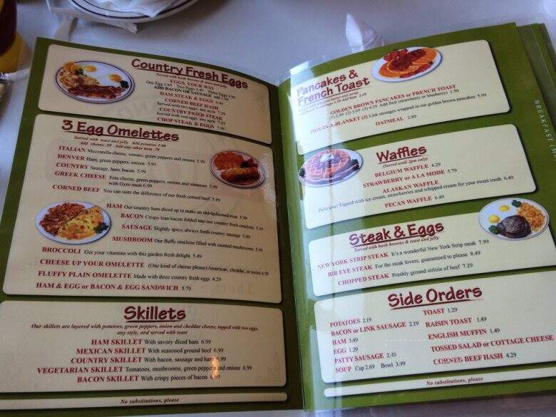 Ashland Diner - Ashland, IL menu_pic