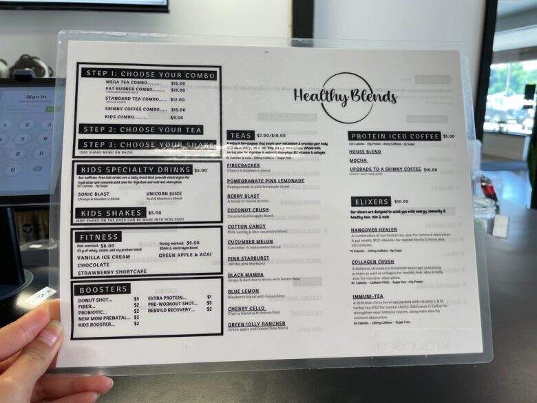 Healthy Blends - Dublin, OH menu_pic