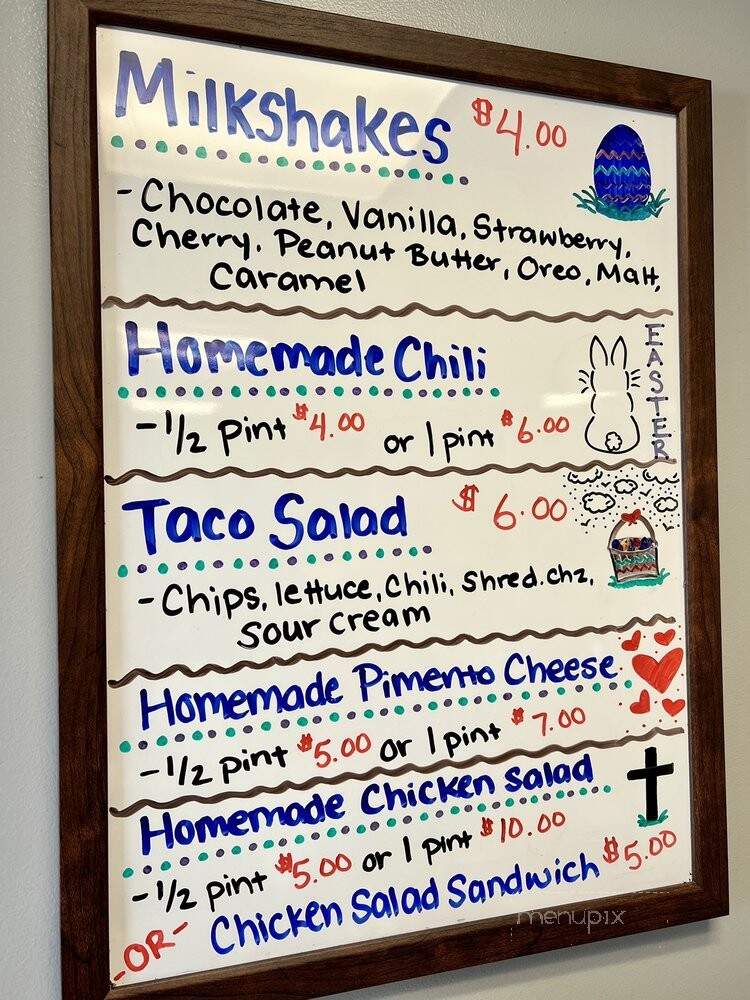 Mason-Dixon - Sneads Ferry, NC menu_pic