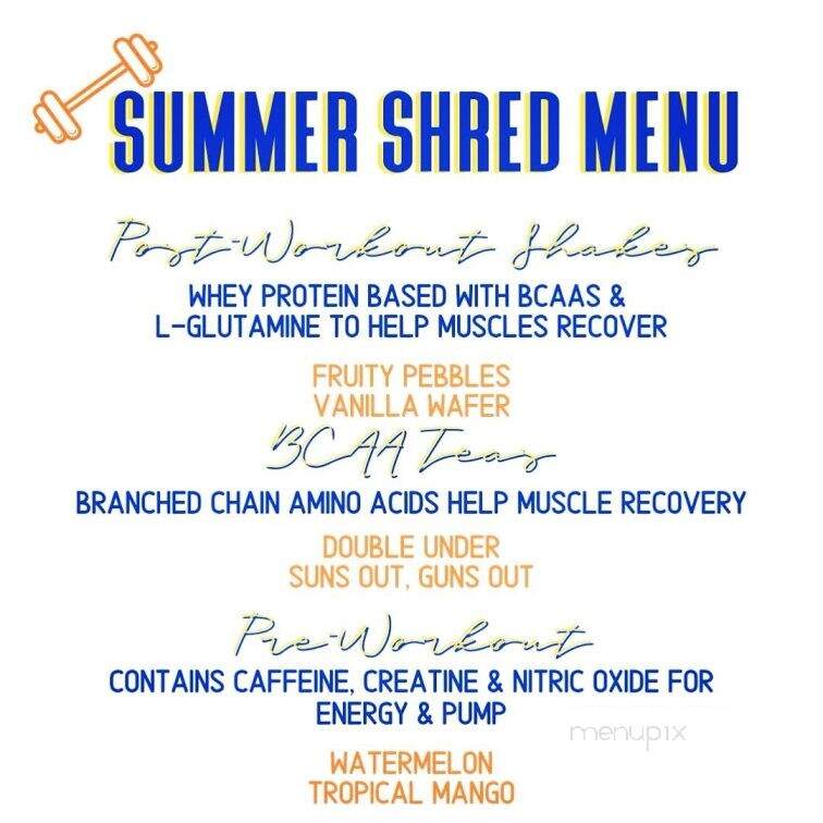 West Street Nutrition - Wichita, KS menu_pic