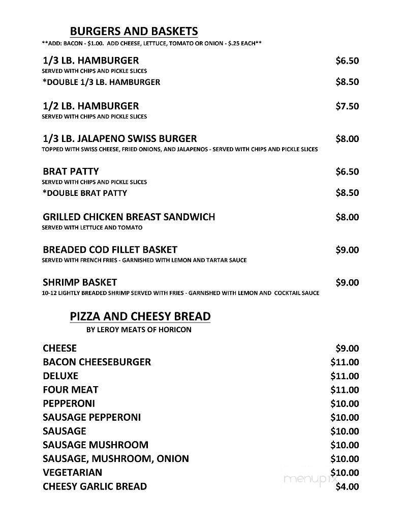 Hamilton - Cedarburg, WI menu_pic