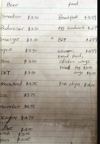 Parkdale Breakfast Bar & Grill - Toronto, ON menu_pic