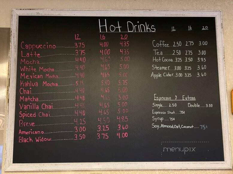 Espresso & More - Willow Creek, CA menu_pic