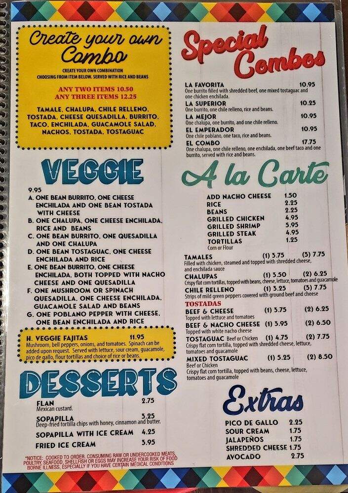 Aurelio's - Buford, GA menu_pic