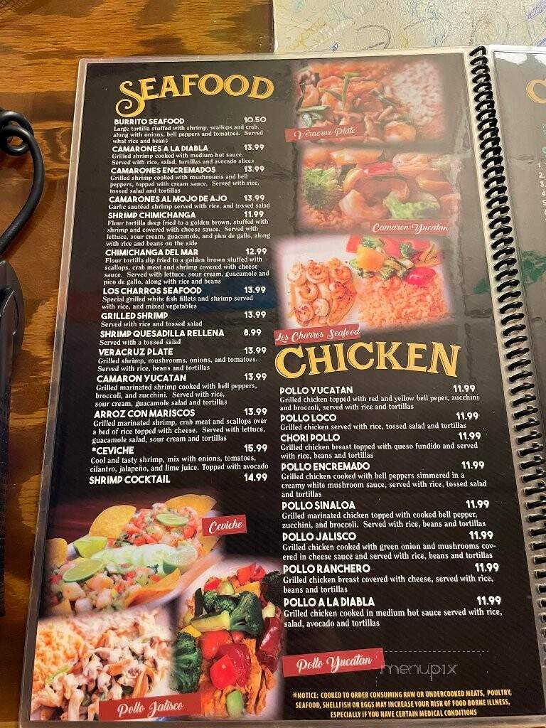 Los charros Havana - Havana, IL menu_pic