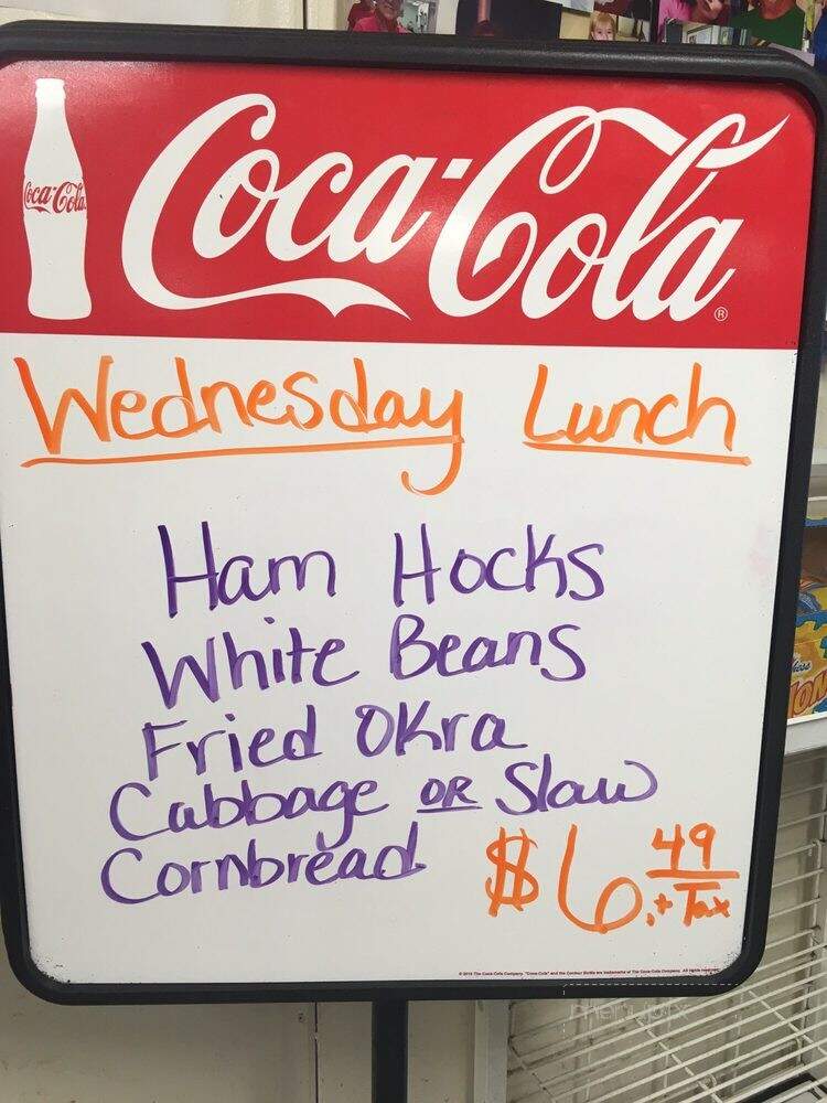 Clenney's Grill - Milan, TN menu_pic