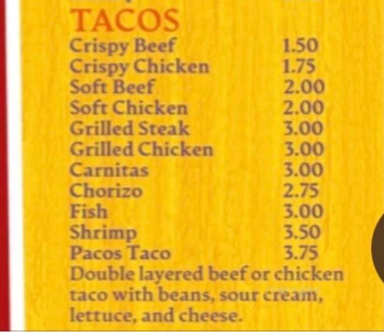 The Mexican Grilled Cheese - Hartsville, TN menu_pic