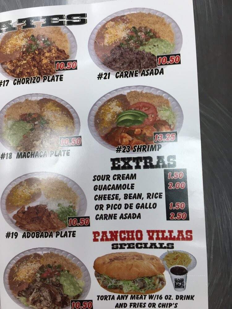 Pancho Villa Taco Shop - Kingman, AZ