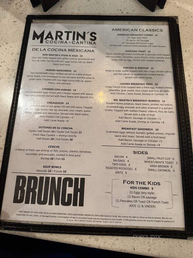 Martin's Cocina y Cantina - Inglewood, CA