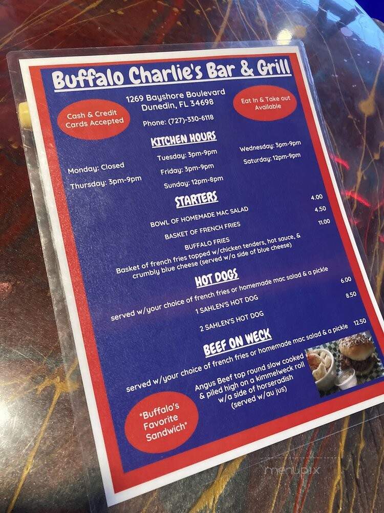 Buffalo Charlies Bar & Grill - Dunedin, FL