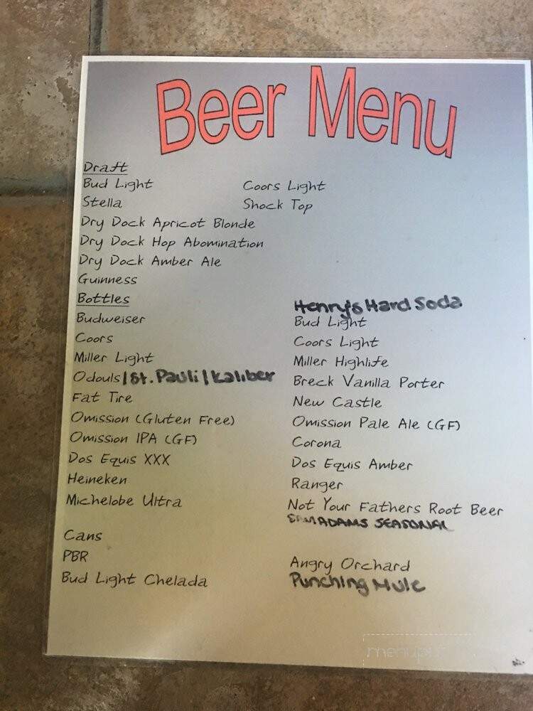 The Rail Sports Pub - Englewood, CO menu_pic