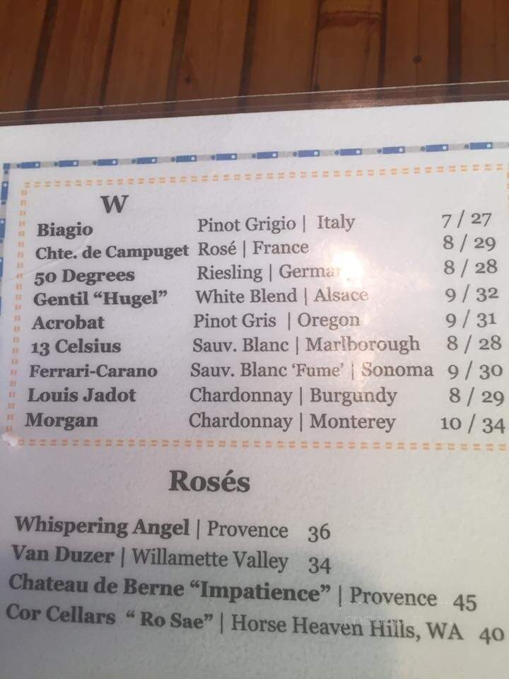 Close Quarters Pub - Avon Lake, OH menu_pic