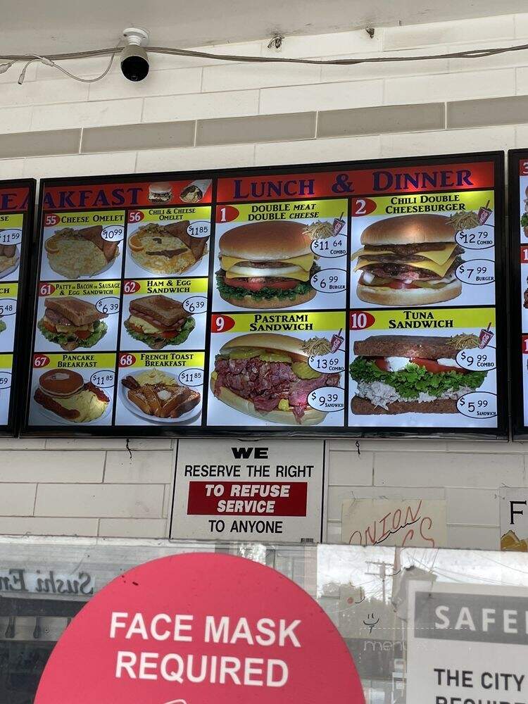 Thomas Hamburgers - Marina Del Rey, CA menu_pic