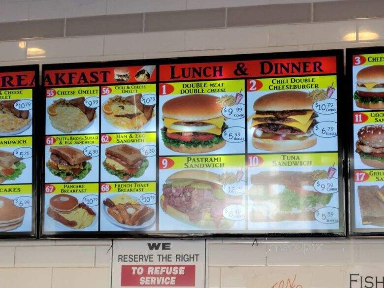 Thomas Hamburgers - Marina Del Rey, CA menu_pic