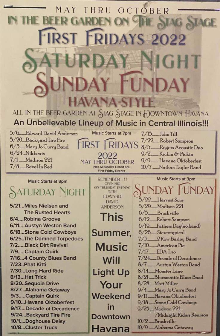 Stag Tap - Havana, IL menu_pic