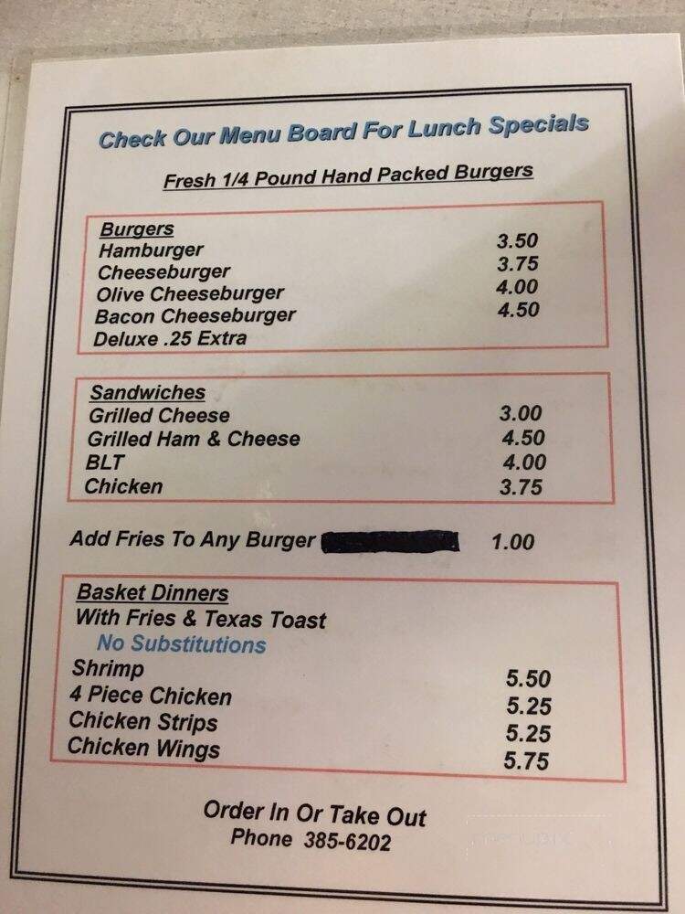 Sugarbowl - Kalamazoo, MI menu_pic