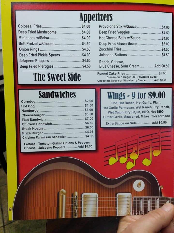 Double Dealin' Cafe - Ellwood City, PA menu_pic