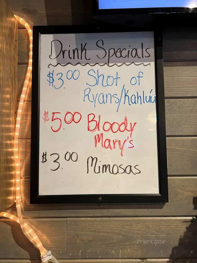 Rush Park Tavern - Independence, IA menu_pic