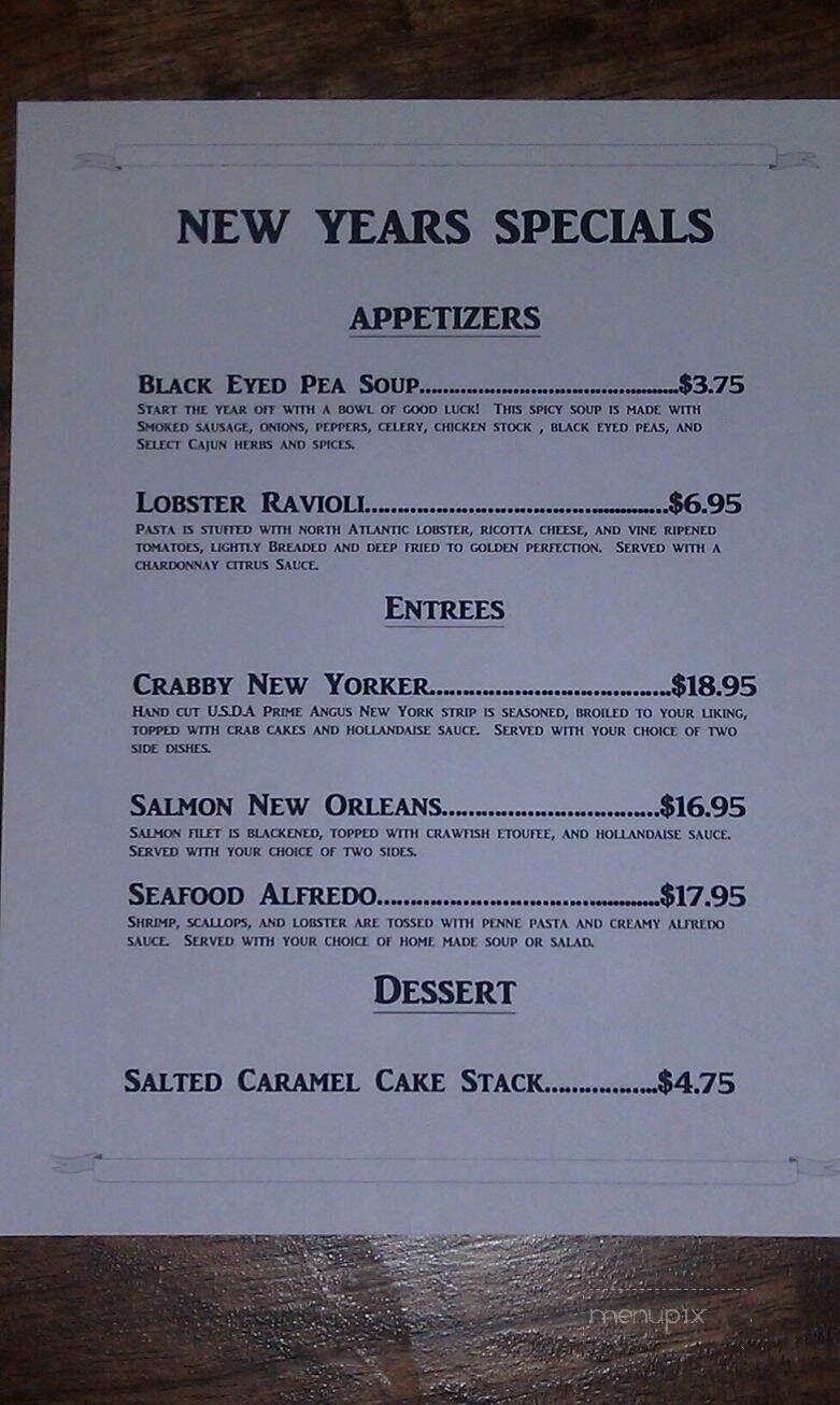 Rock Ranch Grill - Pine Bluffs, WY menu_pic