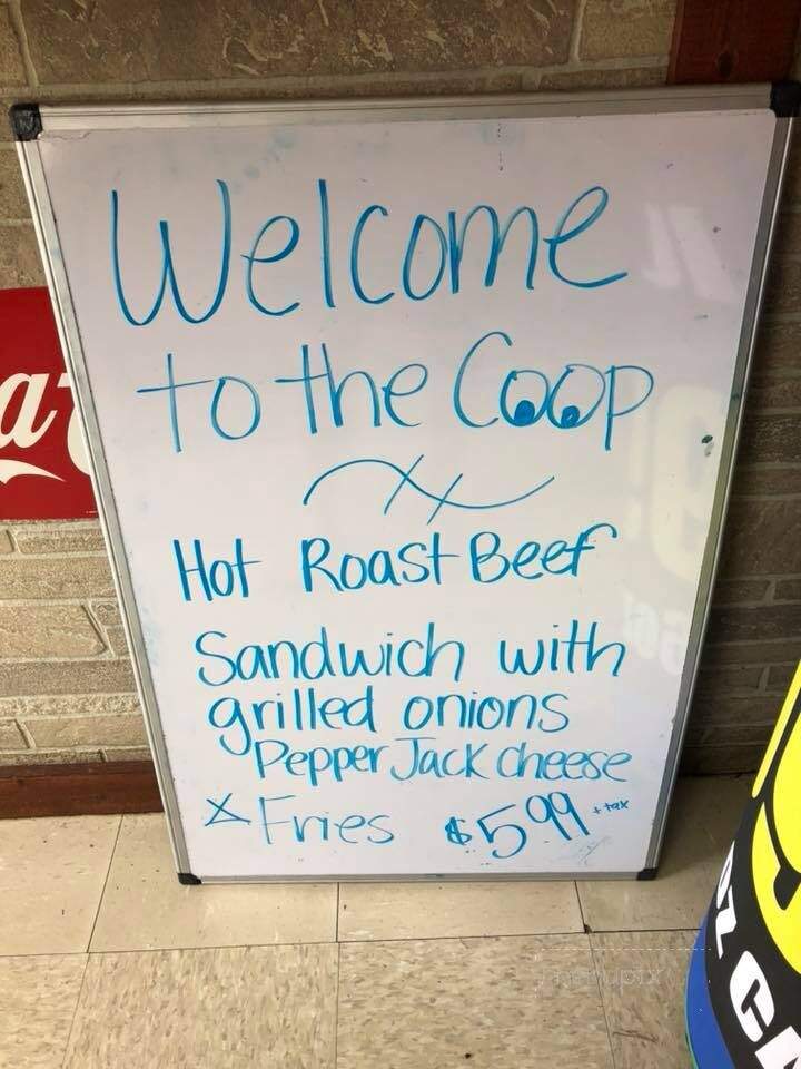 The Chicken Coop Cafe - Somerville, TN menu_pic