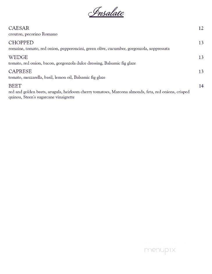 Rizzuto's Pizzeria - Gretna, LA menu_pic
