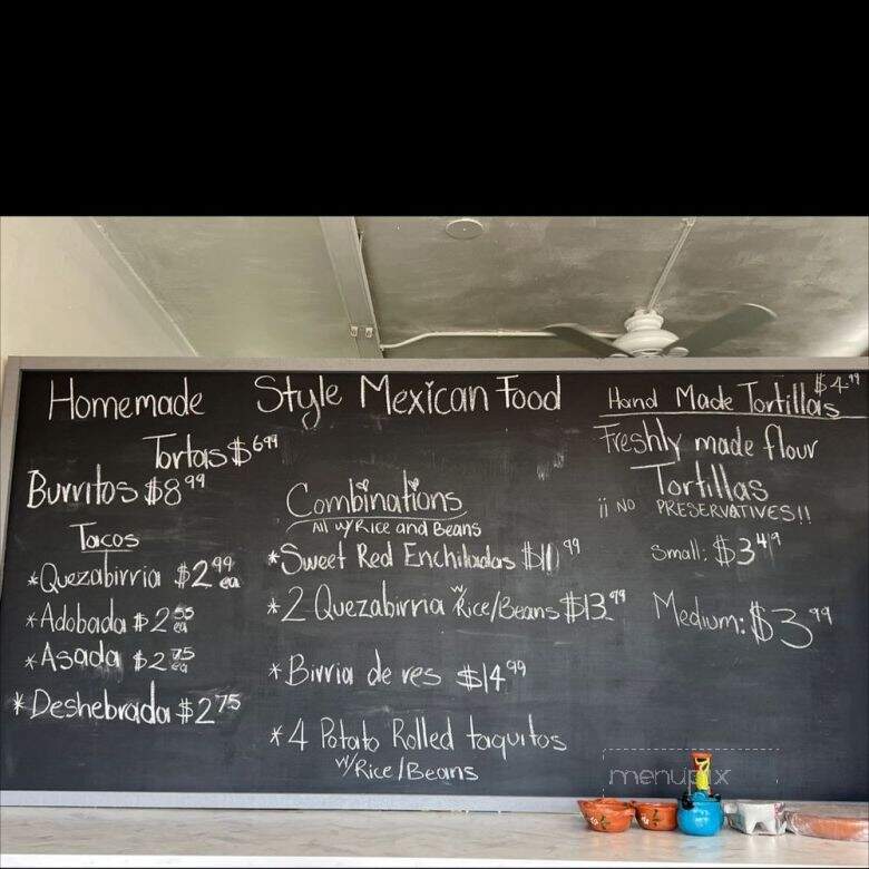 Tortillas Y Deli La Familia - Casa Grande, AZ menu_pic