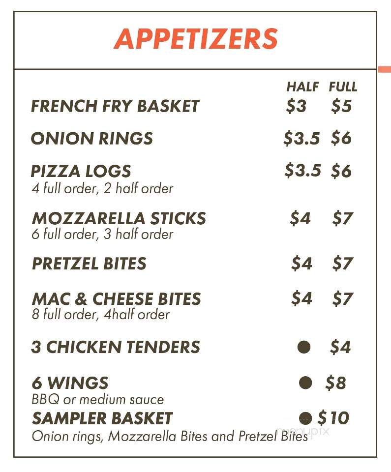 31 Bistro - Wooster, OH menu_pic